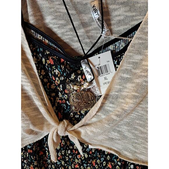 Knit Works 3pcs Set Girls Size XL - Picture 2 of 5